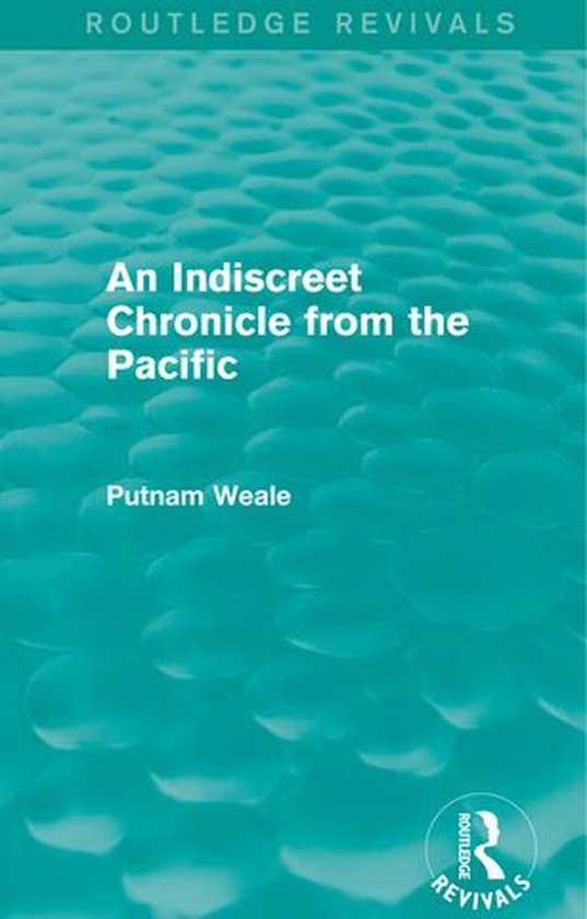 An Indiscreet Chronicle from the Pacific - cover