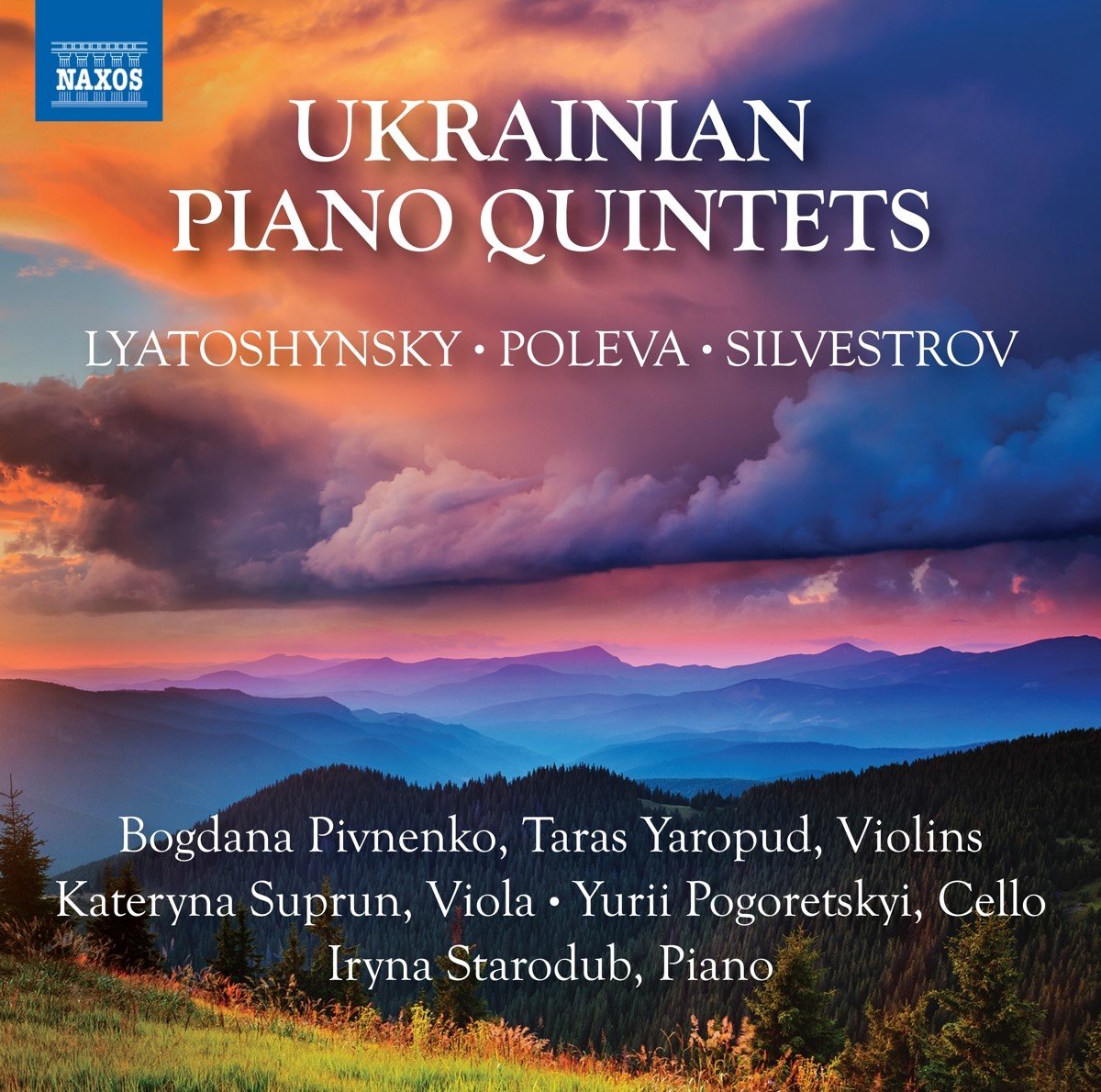 Bogdana Pivnenko, Taras Yaropud, Kateryna Suprun - Ukrainian Piano Quintets (CD)