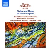 Peter Sheppard Skarved - Joseph Houston - Roderick - Solos And Duos For Violin And Piano (CD)