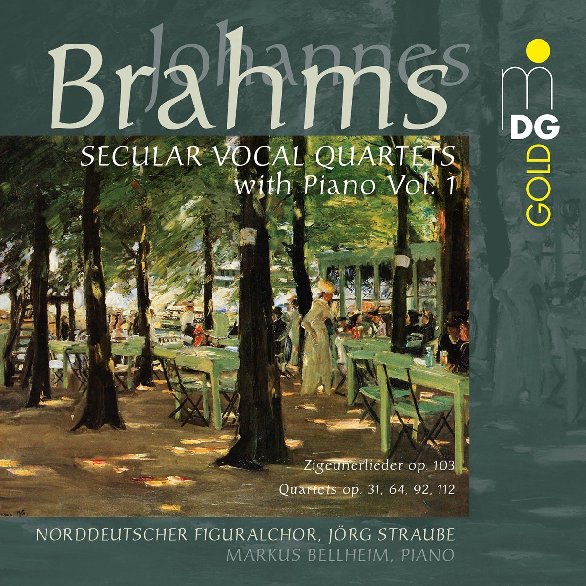 Norddeutscher Figuralchor - Brahms: Secular Vocal Quartets (SACD)