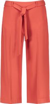 TAIFUN Dames Paperbag broek Wide Leg High