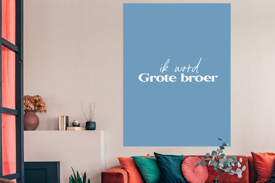 Poster Ik word Grote broer - Grote broer - Quotes - Spreuken - Broers