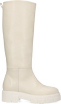 Sacha - Dames - Hoge off white laarzen - Maat 39