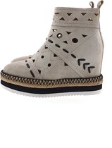 Alpe 2285 boots lever / taupe, ,38 / 5