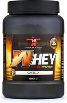 M Double You - 100% Whey Protein (Vanilla - 900 gram) - Eiwitshake - Eiwitpoeder - Eiwitten - Sportvoeding - 36 shakes