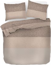 Beter Bed Select Dekbedovertrek Lennon - 140 x 200/220 cm - taupe