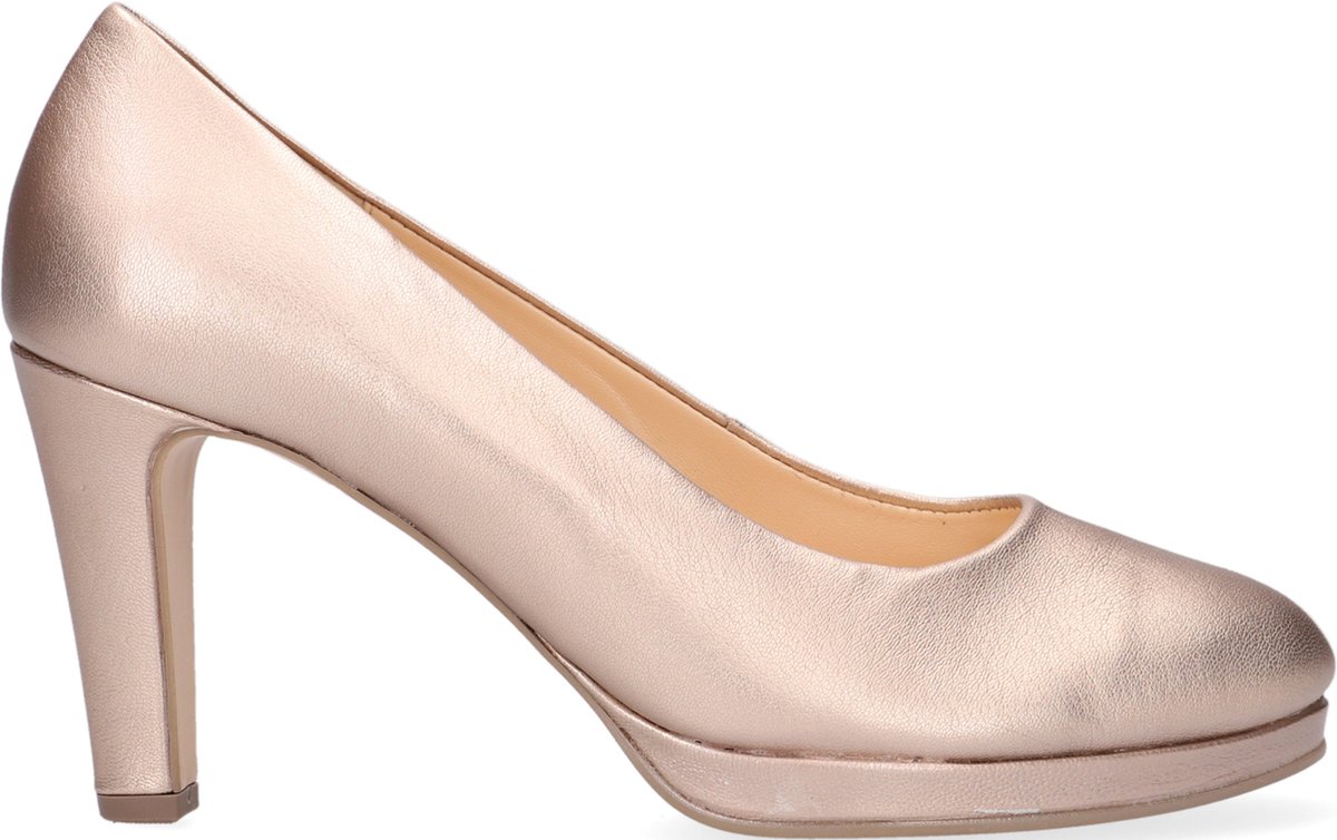 Gabor 270 Pumps High Heels Schoenen Hoge Hak Dames Beige - Schoenen.nl