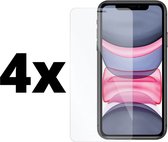 4 Stuks - Screenprotector iPhone 13 Pro Max