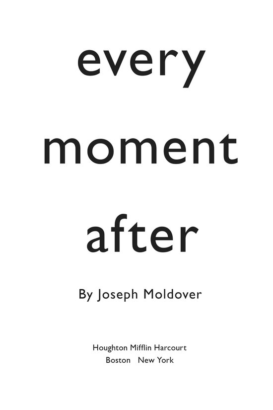 Every Moment After - cover