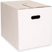 Verhuisdozen Premium - extra sterk - 40 stuks - 58 liter - Klikklak® - autolock/zelfsluitend - draagkracht 100kg