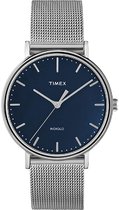 Timex Fairfield TW2T37000 Horloge - Staal - Zilverkleurig - Ø 37 mm