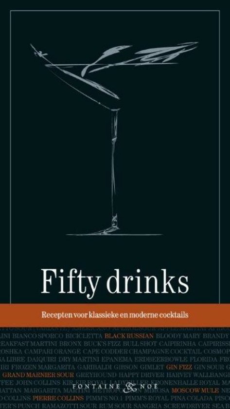 Cover van het boek 'Fifty drinks' van P. Roth