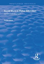 Routledge Revivals - Social Work in Higher Education