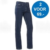 Brams Paris - Heren Jeans - Lengte 34 - Stretch  - Burt - Dark Denim