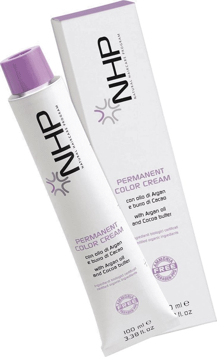NHP Haircare Permanent Color Cream 7.64 Copper Red Blond