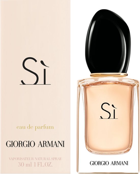 Doe voorzichtig Glad bovenstaand Giorgio Armani Sì 30 ml - Eau de Parfum - Damesparfum | bol.com