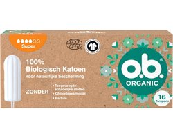 o.b. Tampons Super Bio - 16 stuks