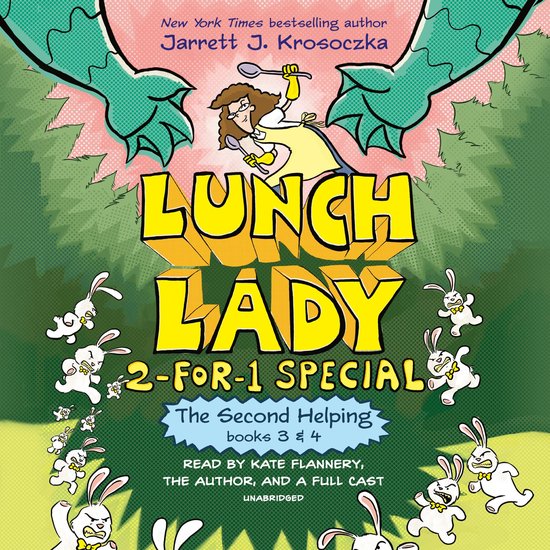 The Second Helping (Lunch Lady Books 3 & 4) - cover
