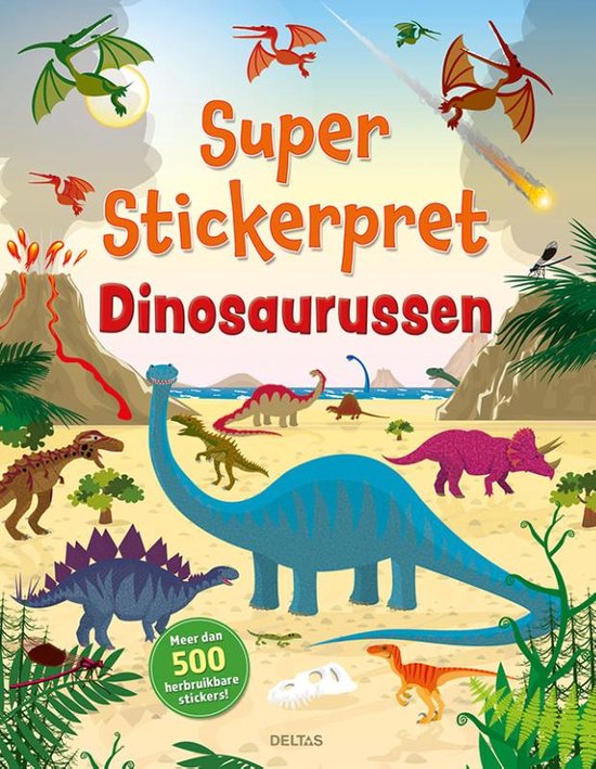 Afbeelding van het spel Super stickerpret - Dinosaurussen