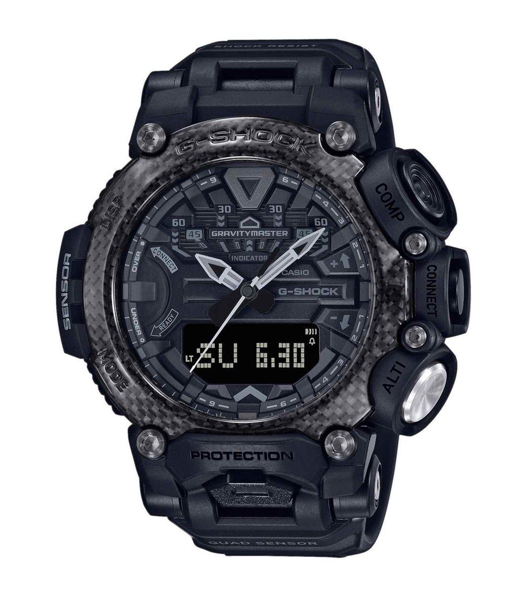 Casio G-Shock GR-B200-1BER Horloge - Kunststof - Zwart - Ø 48 mm