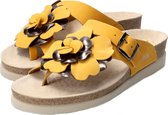 Mephisto Helen flower - dames sandaal - geel - maat 35 (EU) 2.5 (UK)
