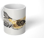 Mok - Vliegende keep - schilderij van Johan Teyler - 350 ML - Beker - Uitdeelcadeautjes