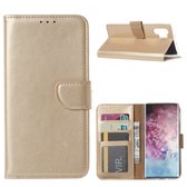 FONU Boekmodel Hoesje Samsung Galaxy Note 10 - Goud