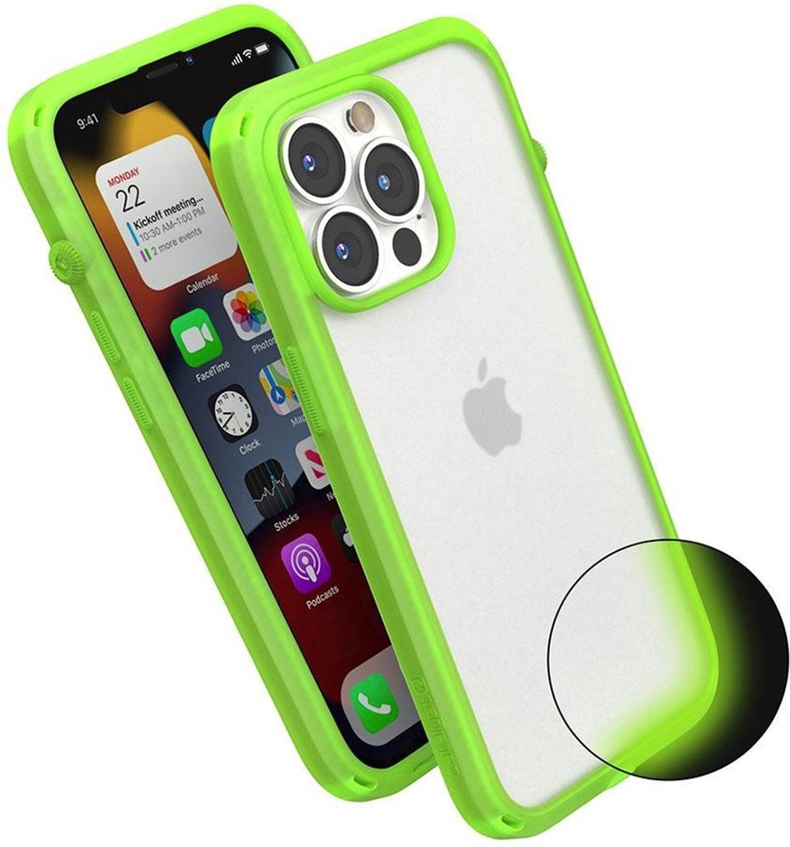 Catalyst - Influence Case iPhone 13 Pro Max - glow in the dark