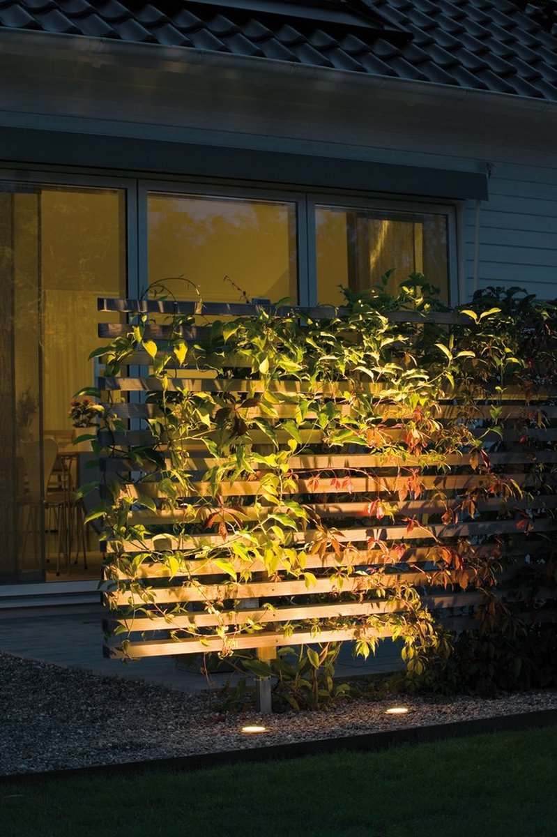 Konstsmide PowerLED Spot encastrable au sol S - GU10 - IP65 - Métal