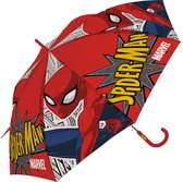 Marvel Kinderparaplu Spider-man 40 Cm Polyester Rood