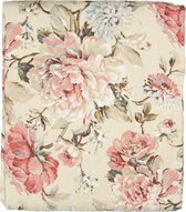 Bedsprei 240*260 cm Beige, Roze Polyester Rechthoek Bloemen Sprei Plaid Deken