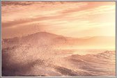 JUNIQE - Poster met kunststof lijst Impact x Anchor Point -30x45 /Geel