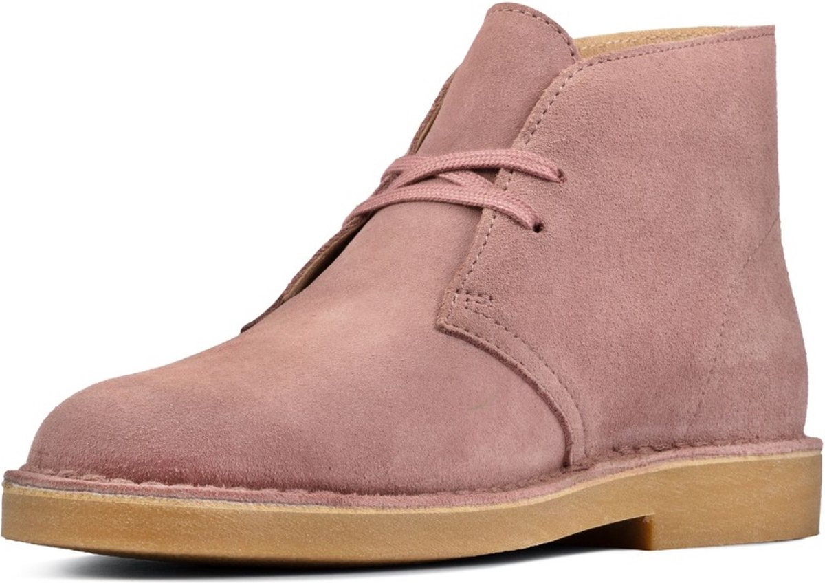 Clarks - Dames schoenen - Desert Boot 2 - D - Roze - maat 6 | bol.com