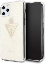 Coque iPhone 11 Pro GUESS Glitter Back Cover - Goud