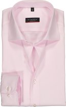 ETERNA modern fit overhemd - niet doorschijnend twill heren overhemd - licht roze - Strijkvrij - Boordmaat: 46