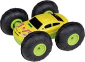 Happy People Off-roader Rc Stunt Flipper 15 Cm Groen/geel