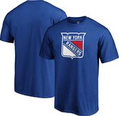 Fanatics Mid Essential T-shirt New York Rangers Blauw S