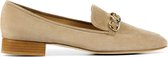 Brunate Instappers Dames - Instapschoenen / Damesschoenen - Suède - 20577 - Beige - Maat 42