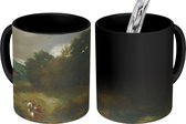 Magische Mok - Foto op Warmte Mok - Een Landschap met Tobias en de Engel - Schilderij van Jan Lievens - 350 ML