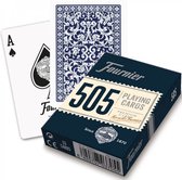 Fournier 505 Standaard 2 Index Speelkaarten Blauw