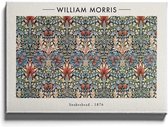 Walljar - William Morris - Snakeshead - Muurdecoratie - Canvas schilderij