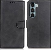 Luxe Book Case - Motorola Moto G200 Hoesje - Zwart