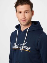 JACK & JONES  Jack&Jones Jortons Upscale Sweat Hood  BLAUW S