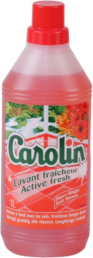 Carolin nettoyant sols savon de Marseille 1l fleur d'oranger