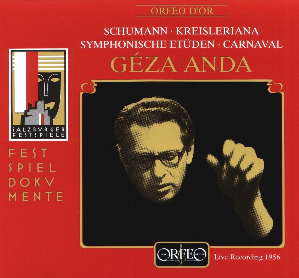 Géza Anda - Schumann: Kreisleriana, Symphonische Etüden, Carnaval (CD)
