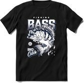 Vissen T-Shirt | Grappig Verjaardag Vis Hobby Cadeau Shirt | Dames - Heren - Unisex | Tshirt Hengelsport Kleding Kado - Zwart - XXL