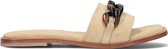 Shabbies 170020236 Slippers - Dames - Beige - Maat 38