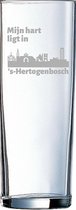 Gegraveerde longdrinkglas 31cl Den Bosch