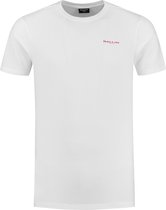 Ballin Amsterdam -  Heren Slim Fit   T-shirt  - Roze - Maat XS