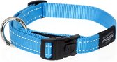 Rogz For Dogs Fanbelt Hondenhalsband - 20 mm x 34-56 cm - Turquoise